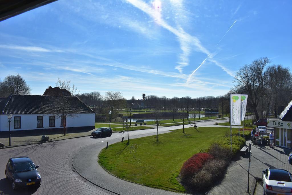 Reiderland Appartementen Centrum Bad Nieuweschans 50 Meter Supermarkt Eksteriør billede